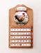 Rooster Motif Wall Clock with Wooden Perpetual Calender - Aspen Country Store