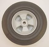 10x2.50, hard rubber tire, 1/2