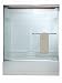 American Standard AM00350.421.094 Gold Euro Bypass Euro Reeded Glass Frameless By-Pass Tub Doors for