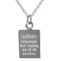 Sterling Silver Soulmate Pendant