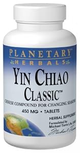 Yin Chiao Classic, Chinese Compound for Changing Seasons,120 Tab