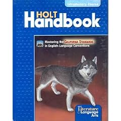 Holt Handbook: Grammar-usage-mechanics-sentences, Introductory Course
