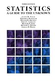 Statistics: A Guide to the Unknown (Wadsworth & Brooks/Cole Statistics/Probability Series)