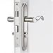 Wright Products Accents Serenade Mortise Lockset, Satin Nickel #VMT115SN