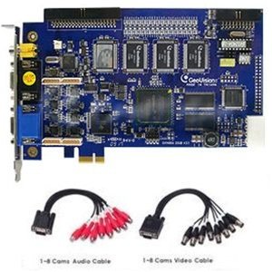 Geovision GV-1120A-8 8-ch PCI-Express DVR card 120fps