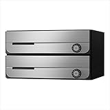 ナスタ:D-ALL　集合郵便受箱(防滴仕様）2戸用　前入前出 KS-MB3202PU-2L-S