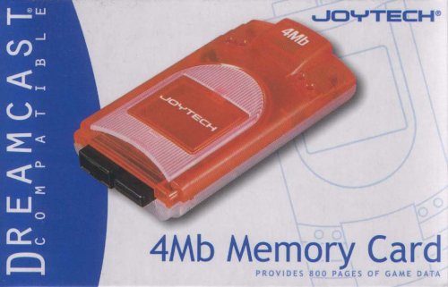 Childrens Toyshop  Video Games : 4 MB Memory Card - Clear Orange / Smoke White