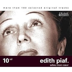 edith piaf. adieu mon coeur, 10 Audio-CDs