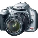 Canon Digital Rebel XSI 12.2 MP Digital SLR Camera with EF-S 18-55mm f/3.5-5.6 IS Lens (Silver)