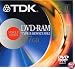 TDK DVD-RAM Media 4.7GB Type2 for Pc (1-Pack)
