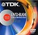Photo : TDK DVD-RAM Media 4.7GB Type2 for Pc (1-Pack)