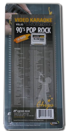 Leadsinger LS-3C03 90\'s Pop-Rock Cartridge for LS-3000 Series Karaoke System (150 Songs)