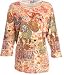 Plus Take Two Clothing Co. Paisley Roman Tee