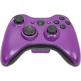 Matte Purple with Black Out Kit - XBOX 360 Controller Shell Kit