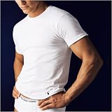 41RHX4HSQVL. SL160  Polo Ralph Lauren Classic Cotton Crew T Shirt, 3 Pack M Wei?