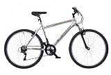 Elswick Herren Fahrrad Mountainbike Premier 18 Gang, silber, Rahmenhöhe: 20 Zoll, Reifengröße: 26 Zoll (66 cm), 24437200
