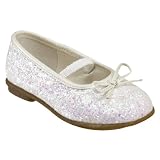 Toddler Girls' Circo® Adelaide Glitter Ballet Shoes - Ivory