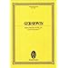 Rhapsody in Blue, Klavier und Orchester, Partitur