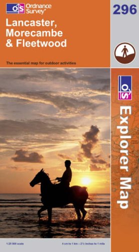 Lancaster, Morecambe and Fleetwood (Explorer Maps) (OS Explorer Map)