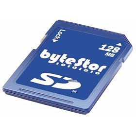 ByteStor 128MB SD (Secure Digital) Card
