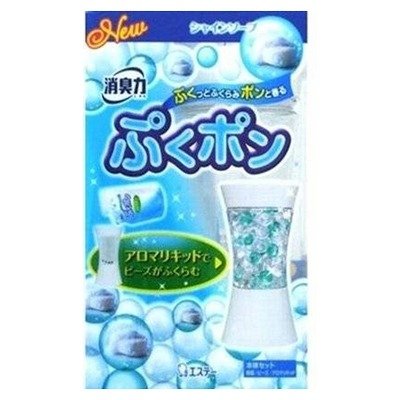 消臭力 ぷくポン シャインソープ 本体セット 155ml＋5g
