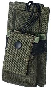Green Color Tactical MOLLE /PALS Compatible HAM Radio Pouch Fits Yaesu VX-170 FT-60R FT250R FT270R PUXING PX777 Wouxon Baofeng UV5R UV5RA Icom IC-V8 IC-T7H IC-V80 IC-80AD IC-91A FRS GMRS HAM Radios