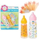 BABYDOLL Magic DOLL Bottles SET Of Two MILK & Juice girls toy