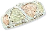 Black Hills Silver Mens Wedding Band from Landstrom
