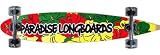 Complete Longboard - PARADISE RASTA FLOWERS PINTAIL