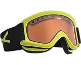 Anon Helix Men's Snowboard Goggles - Olive Frame - Gold Lens
