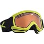 Anon Helix Men's Snowboard Goggles - Olive Frame - Gold Lens