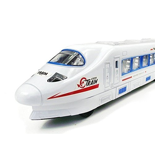 Babrit Eletric Train with Flash Light and Music Toy for Kids
