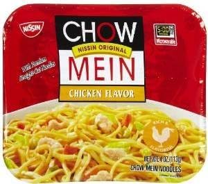 Chow Mein Chicken Flavor 4 Pack by Nissin Original
