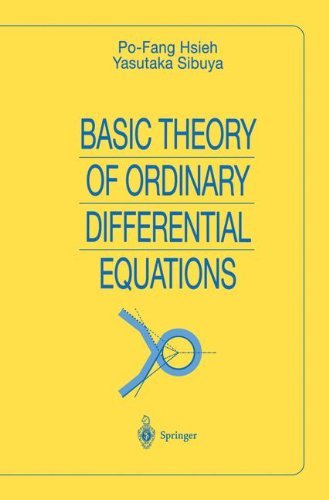 Basic Theory of Ordinary Differential Equations (Universitext)
