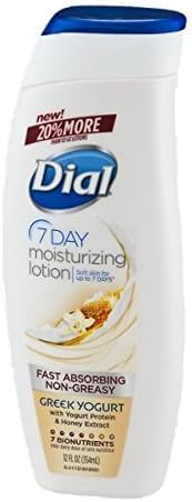 Dial Greek Yogurt 7 Day Moisturizing Lotion by The Dial Corporation