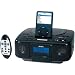 Jensen Docking Digital Music System/Alarm Clock with CD for iPod (Black)