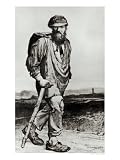 Jean Valjean, Illustration from Les Miserables by Victor Hugo 1862 Art Giclee Poster Print by Gustave Brion, 9x12