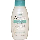 Aveeno Active Naturals Skin Relief Body Wash, Fragrance Free, 12-Ounce Bottle