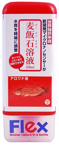 赤い麦飯石溶液 アロワナ用 250ml