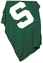 Michigan State University Sweatshirt Blanket