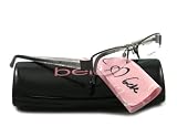 Bebe Eyeglasses BB 5027 BLACK 001/GUNMETAL BASHFUL