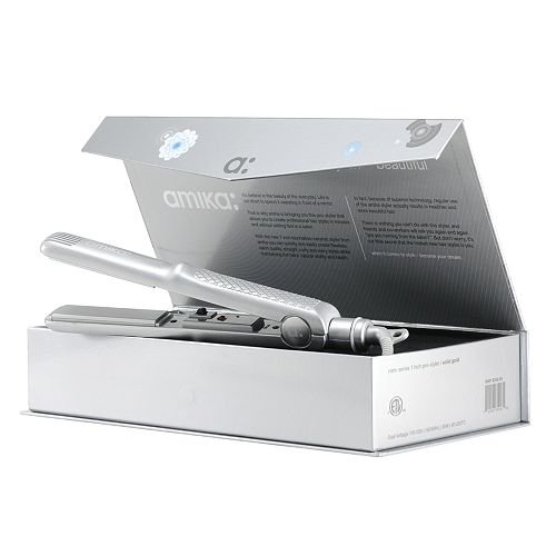 Amika 1 Inch Pro-Styler, Pure Silver 1 ea