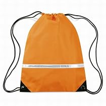 Quadra Hi-Viz gymsac in fluorescent orange
