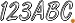 Hardline Products SIBKG400 Silver/Black Number Factory Matched Registration Kit