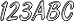 Hardline Products SIBKG400 Silver/Black Number Factory Matched Registration Kit
