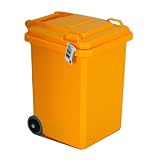 PLASTIC TRASH CAN 18L（イエロー）