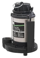 Wayne CDUCAP995 3/4 Horsepower Stainless Steel and Cast Iron Switch Genius Technology Sump Pump