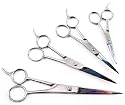NEW Dog Pet Grooming Shear Scissor Set:4.5:5.5:6.5&7.5"
