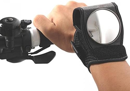 New Mountain Bike Rear View Mirror With Wristband Arm Safety Bicycle Mirror Mountain