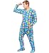 PajamaCity Hangin' With My Peeps Print Officially Licensed Footie Pajamas for Teens and Adults